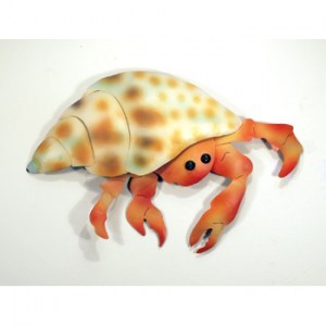 JMA-006            Hermit Crab with Spotted Shell 19.5 x 13.5 x 1